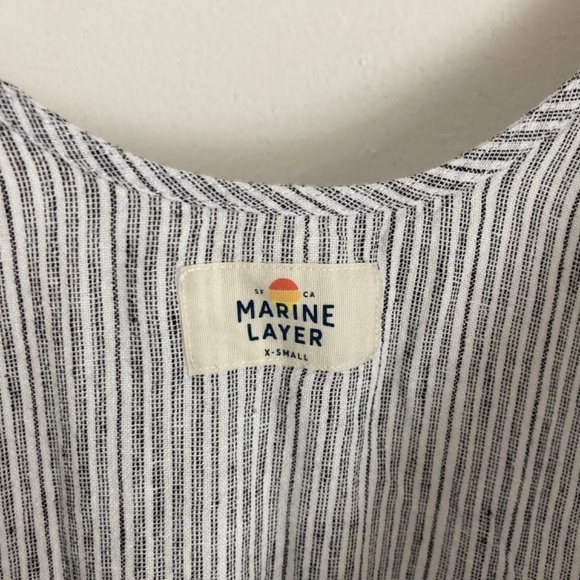 Marine layer women’s linen blend dress - Picture 3 of 7